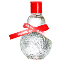 白沙 陈酿大曲坤沙纯粮食酒 白酒  光瓶装 兼香型 52%vol 100mL