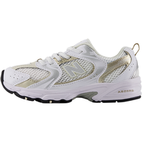 new balance 经典潮酷 儿童运动鞋 白色/金色 PZ530RD-W 33.5