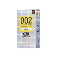 冈本 002 EX系列 安全套 12只 润滑大号L码