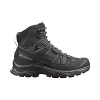 萨洛蒙（Salomon）QUEST 4GT系男士黑色皮革纺织高帮登山鞋 L41292600