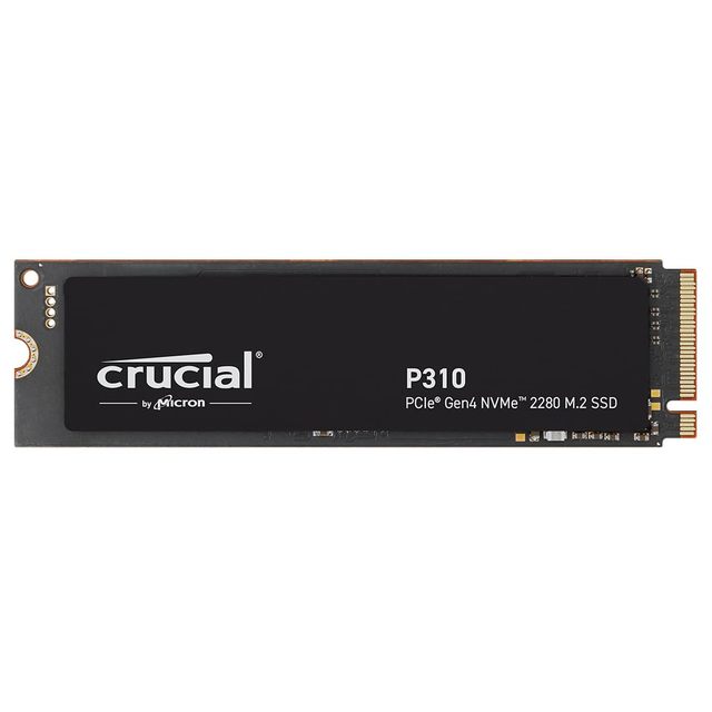 BALLISTIX Crucial P310 SSD 4TB M.2 2280 PCIe Gen4 NVMe 内置固态硬盘,高达 7100 MB/s,SSD 硬盘 - CT4000P310SSD801