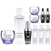 LANCOME 兰蔻 新极光水150ml+小黑瓶30ml+塑颜百肽霜50ml护肤品套装礼盒 小黑瓶+百肽霜