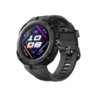 HUAWEI 华为 WATCH GT Cyber 运动机能款 智能手表 46mm 幻夜黑不锈钢表壳 黑色橡胶表带（北斗、血氧、GPS）