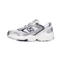 new balance 官方老爹鞋女鞋户外复古百搭低帮网面休闲运动鞋452系列 白色 WX452SA 39(脚长25cm)