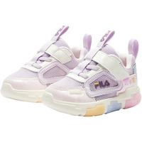  FILA/斐乐 女童闪灯鞋  浅薰衣草紫/朴雾嫩粉 22-27