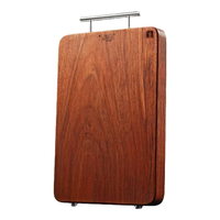 木雅轩菜板家用大号案板擀面板厨房粘板切菜板防霉抗菌整木砧板实木沾板 花梨木菜板：40*28*3.0cm