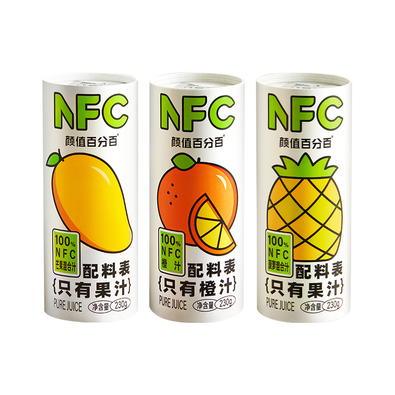 NFC果汁非浓缩果汁菠萝汁混合装 195ml*6