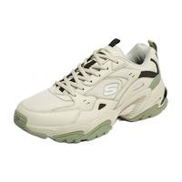Skechers斯凯奇21年秋季男女复古机老爹鞋 237209/149916 237209-NTMT 自然色/多彩色 男款 42