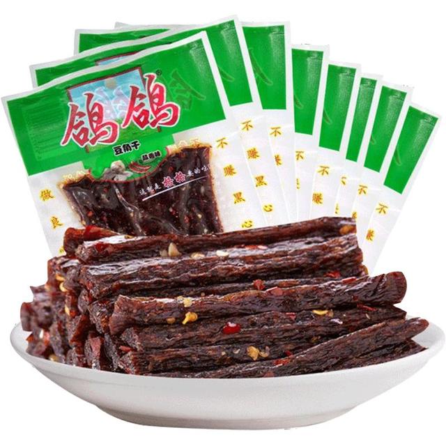 鸽鸽 蒜香辣条特产豆角干69g