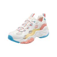 SKECHERS 斯凯奇 老爹鞋四季厚底耐磨熊猫鞋女鞋简约舒适百搭拼接透气896008