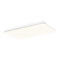 松下吸顶灯全光谱护眼米家智能客厅灯明畔客细银120W超薄LED客厅大灯 3室2厅A HHXSX333LS