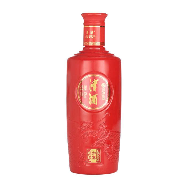  JINJIU/津酒 宴请婚庆高端酒 浓香型白酒  整箱装 40%vol 500mL