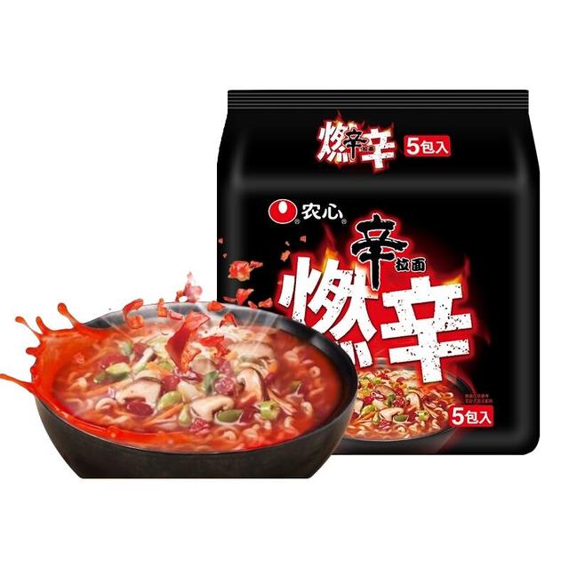 88VIP：农心 辛拉面韩式辣白菜方便面120g*5