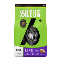 比乐狗粮 霸气鲜系列 10%双拼生骨肉冻干 低敏无谷 全犬种通用 霸气鲜鸡肉味全价犬粮1.36KG