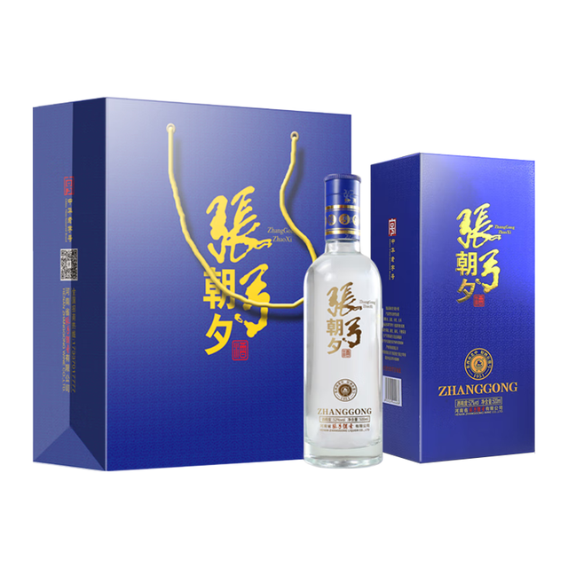 张弓 朝夕 浓香型白酒52度 500mL 6瓶