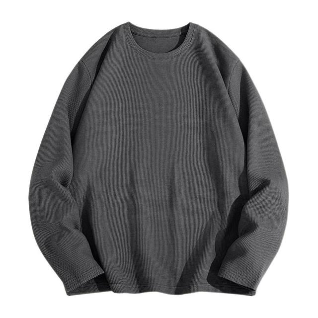 凡客诚品 220G华夫格百搭简约打底衫