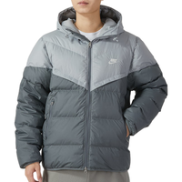 耐克(NIKE)羽绒服男士冬季 2023工装运动服梭织连帽防风衣加厚保暖棉服 FB8178-077 S(165/84A)