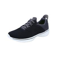 SKECHERS 斯凯奇 Go Walk 4 女士休闲运动鞋 14926/BKW 黑色/白色 35