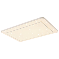 三雄极光LED吸顶灯大尺寸客厅大灯三色调光卧室灯简约大气灯具 星光208W 【大尺寸】满天星 三色调光 208W