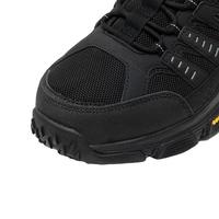 斯凯奇(SKECHERS)男鞋 春秋季黑灰色 潮流低帮复古休闲鞋 网面透气跑步运动鞋 237067-CCBK 43