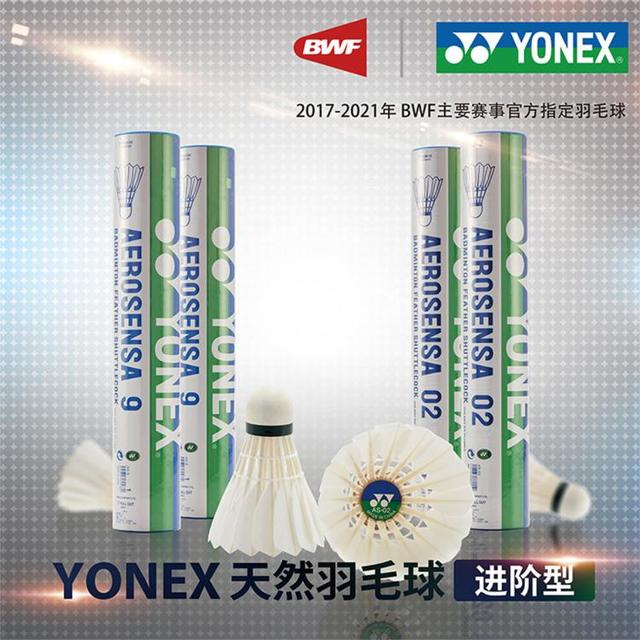 YONEX 尤尼克斯 羽毛球12只装耐打王yy训练球比赛用球鸭鹅毛
