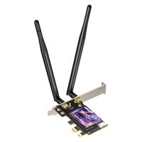 EDUP 翼联 AX1800 千兆电竞游戏双频5G台式机内置PCI-E接口无线网卡WIFI6接收器发射器