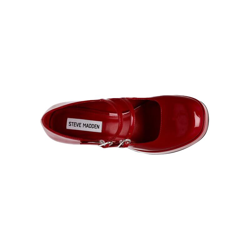  STEVE MADDEN/史蒂夫·马登 法式 女士高跟鞋  酒红色 34
