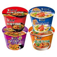 康师傅 网易新闻联名款 方便面组合装 4口味 1.32kg(红烧牛肉面3桶+酸菜牛肉面3桶+香辣牛肉面3桶+鲜虾鱼板面3桶)