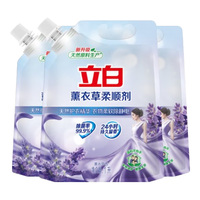 Liby 立白 衣物柔顺剂 1L*3袋 薰衣草香