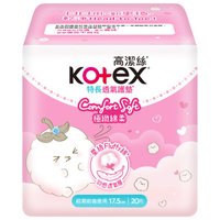 kotex/高洁丝 瞬吸 卫生护垫 17.5cm*20片 175mm