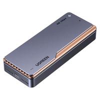 绿联m2固态硬盘盒适用雷电4/5/USB4macmini扩容8TB移动外接盒m.2