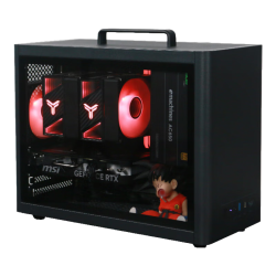微星 高端迷你ITX 台式组装电脑主机  Core i5-12400F RTX 3050