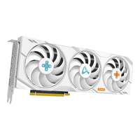 AX 电竞叛客 GeForce RTX 4070 X3W OC 12G 显卡 白色