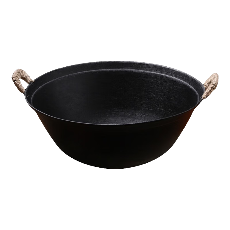 古法双耳锅带木盖 38cm