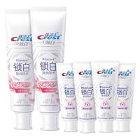 Crest 佳洁士 3D炫白锁白致尚技术牙膏套装 (清恬樱花香20g*4+玫瑰矿物盐120g*2)