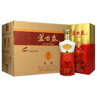 LU TAI CHUN 芦台春 封坛红瓷 52%vol 浓香型白酒 500ml*6瓶 整箱装