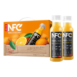 农夫山泉 橙汁饮料 300ml*10瓶