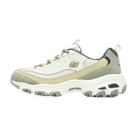 斯凯奇(Skechers)奶茶熊丨Skechers徐梦洁同款2023夏季女子透气运动休闲鞋熊猫鞋 13167-NTOL 芝芝橄榄绿 39