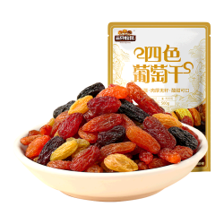 三只松鼠 玫瑰红葡萄干 120g*2袋