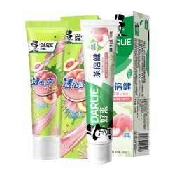 好来 原黑人牙膏白桃套装280g平衡口腔酸碱口气清新护龈