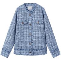 DUIBAI 女式圆领短款外套