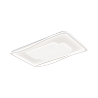 TCL照明LED客厅灯北欧现代奶油风大瓦数吸顶灯全屋灯具 水瓶无极调光 水瓶55*2W无极调光900*600mm