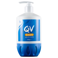 QV 倍润澳洲进口成人面霜 500g 按压瓶装
