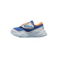 LI-NING 李宁 男童休闲运动鞋 YKNQ108 标准黑/银灰色 25