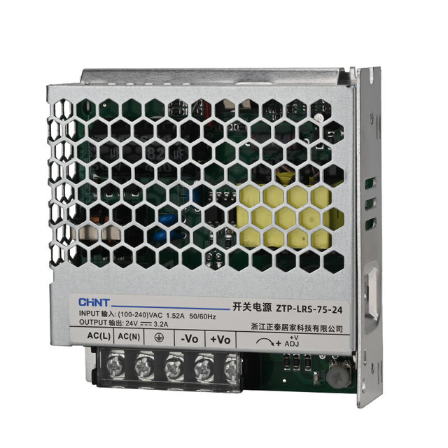 正泰 CHNT ZTP-LRS-75-24 开关电源 75W 220V转24V
