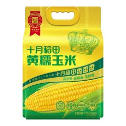 十月稻田 黄糯玉米段800g