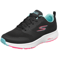 Skechers斯凯奇2021春款女子软弹减震跑鞋跑步鞋舒适休闲运动鞋128076 128076-BKMT 黑色/多彩色 35