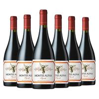 MONTES 蒙特斯 欧法西拉系列红葡萄酒14.5%vol750ml智利红酒干红葡萄酒