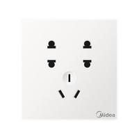 Midea 美的 E05 开关插座86型 (七孔)