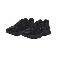 LI-NING 1990女士熔岩经典复古厚底系带运动时尚休闲鞋 李宁1990
